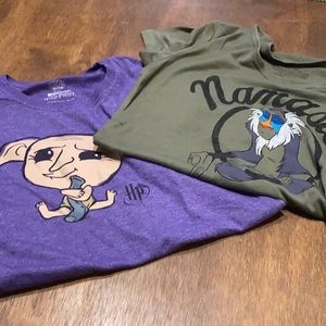 Harry Potter/Disney T shirt bundle